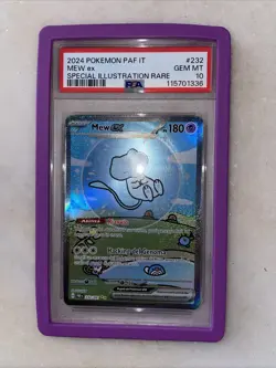Pokemon Mew Ex 232/091 PSA10 Destino di Paldea ITA - Image 1