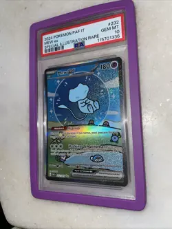 Pokemon Mew Ex 232/091 PSA10 Destino di Paldea ITA - Image 2