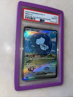 Pokemon Mew Ex 232/091 PSA10 Destino di Paldea ITA - Image 3