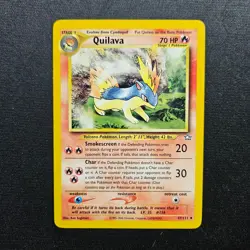 Pokemon Quilava - WOTC Neo Genesis Uncommon 47/111 Unlimited 2000 - Image 1