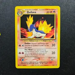 Pokemon Quilava - WOTC Neo Genesis Uncommon 46/111 Unlimited 2000 - Image 1