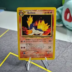 Pokemon Quilava - WOTC Neo Genesis Uncommon 46/111 Unlimited 2000 - Image 3