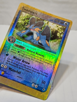 Swampert 23/109 Reverse Holo Rare Ex Ruby & Sapphire Pokemon 546 - Image 4