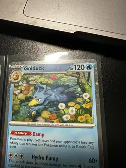 [NM] Psyduck 007 & Golduck 008 Promo Set Mega Evolution Pokemon Both With SWIRL - Image 2