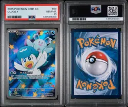 PSA 10 Pokemon TCG 2025 CBB1C Gem Pack #0509/09 Quaxly Holo Chinese - Image 3