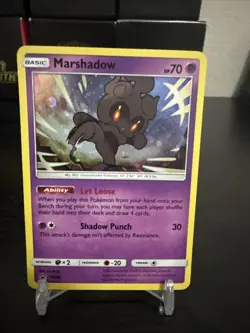 Marshadow SM85 Sun & Moon Holo Black Star Promo Pokemon TCG - Image 1