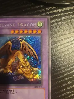 YuGiOh Thousand Dragon MRD-143 Unlimited Secret Rare Mint/Near Mint - Image 5