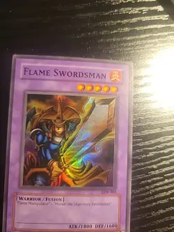 Flame Swordsman LOB-003 Near Mint Condition Never Played with - Image 4