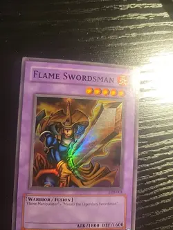 Flame Swordsman LOB-003 Near Mint Condition Never Played with - Image 5