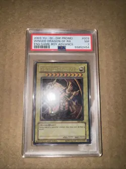 Yu-Gi-Oh! 2003 Winged Dragon of Ra Game Boy Advance GBI 003 PSA 7 - Image 1