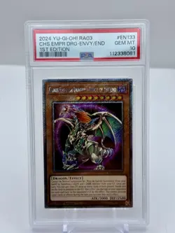 2024 1ST ED #EN133 CHAOS EMPEROR DRAGON - ENVOY OF THE END PSA 10 - Image 1