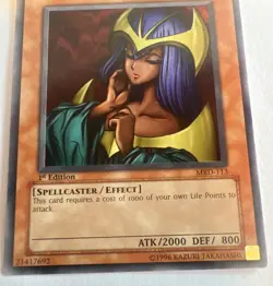 YuGiOh DARK ELF MRD-113 1st Edition Metal Raiders Near Mint - Image 3