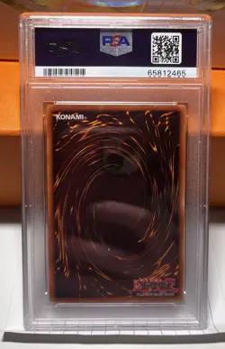 YUGIOH PSA 6 Elemental Hero Flame Wingman DP1-EN010 Super Rare 1st Ed POP 1 !! - Image 2