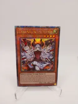 Yugioh Blazing Cartesia, The Virtuous RA04-EN041 QCR Quarter Century NM - Image 1
