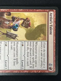 Magic the Gathering Artist's Talent - Bloomburrow MTG Card 124 - Image 3