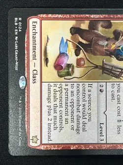 Magic the Gathering Artist's Talent - Bloomburrow MTG Card 124 - Image 4