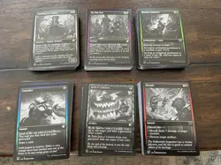 MTG Double Feature COMPLETE COMMON Set 200 Cards NM - Image 1
