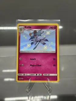 Pokemon TCG Kirlia SV35/SV94 Hidden Fates Shiny Vault Holo Rare Card - Image 1