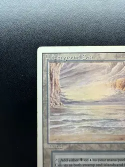 Magic: The Gathering Underground Sea Revised Edition Dual Land Card - Image 2