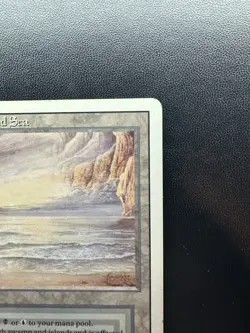 Magic: The Gathering Underground Sea Revised Edition Dual Land Card - Image 3