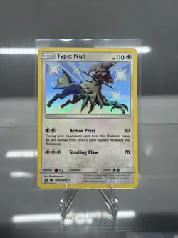 Hidden Fates Shiny Vault Holo Pokemon Card SV45/SV94 Type: Null - Image 1