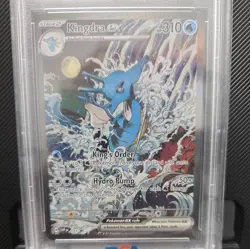 Kingdra ex 131 Sv: Scarlet & Violet Promo Cards Holo psa 10 - Image 2