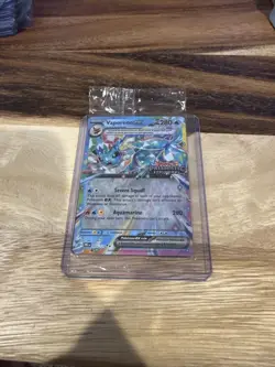 Pokemon TCG - Prismatic Evolutions Vaporeon ex 23/131 Stamped Promo Card Sealed - Image 1
