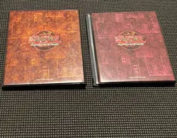 Lot Of 2 1996 Yu-Gi-Oh Konami Binder Books - Yugi & Kaiba - No Cards Inside - Image 2