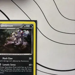 Umbreon XY96 Black Star Promo Holo Card LP Pokemon TCG - Image 3