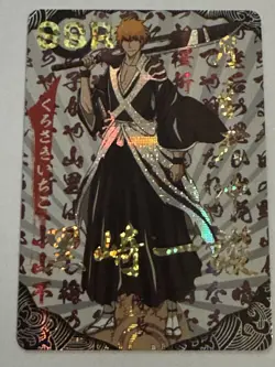 ICHIGO KURASAKI SSR Bleach Holographic CCG TCG Anime Collectible Card - Image 1
