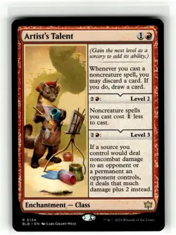ARTIST'S TALENT Bloomburrow #124 BLB(NM+)(MTG) - Image 1