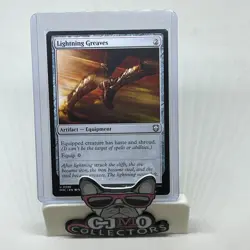 MTG Lightning Greaves [Modern Horizons 3 Commander] Near Mint Magic - Image 1