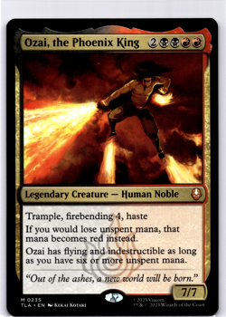 Ozai, the Phoenix King Regular NM MTG - Image 1