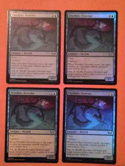 4x Floodpits Drowner FOIL **NEAR MINT** **UNPLAYED** MTG - Image 1
