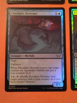 4x Floodpits Drowner FOIL **NEAR MINT** **UNPLAYED** MTG - Image 3
