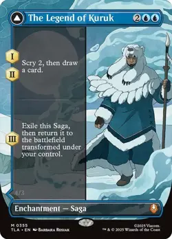 The Legend of Kuruk Borderless Avatar: The Last Airbender NM MTG - Image 1