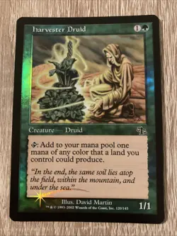 Harvester Druid Foil Judgement - Near Mint - Image 1