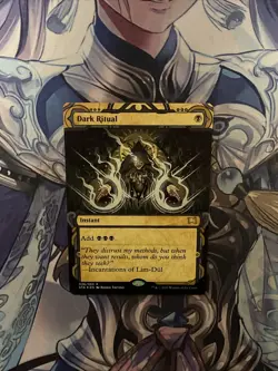 Dark Ritual Magic The Gathering Strixhaven: Mystical Archive Etched Foil NM - Image 1