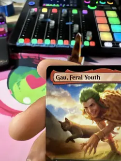 Gau, Feral Youth (Extended Art) Commander: Final Fantasy Regular MTG - Image 4