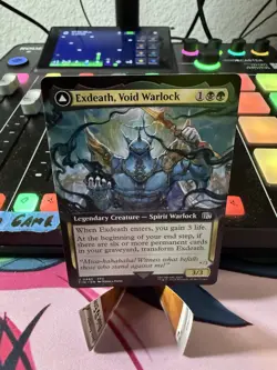 Exdeath, Void Warlock (Extended Art) #485 MTG Final Fantasy FIN NM - Image 1