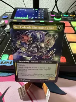 Exdeath, Void Warlock (Extended Art) #485 MTG Final Fantasy FIN NM - Image 2