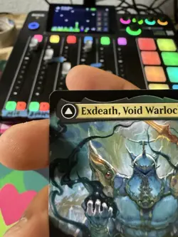 Exdeath, Void Warlock (Extended Art) #485 MTG Final Fantasy FIN NM - Image 4