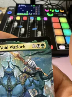 Exdeath, Void Warlock (Extended Art) #485 MTG Final Fantasy FIN NM - Image 5