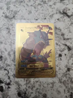 Gyarados Vmax Card Gold Foil Fan Art 029/203 HP330 NM - Image 2