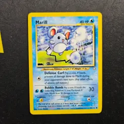 Pokemon Marill - WOTC Neo Genesis Common 66/111 Unlimited 2000 - Image 1