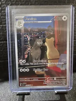 Persian Shrouded Fable Scarlet and Violet Pokemon TCG Card 078/064 - Image 1