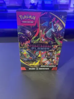 Pokemon Mega Evolution Phantasmal Flames Booster Bundle Sealed - Image 1