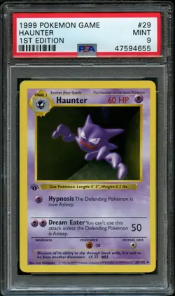 Pokemon 1st Edition Base 9 Uncommon Lot PSA 9 Mint - See Description & Pics - Image 5