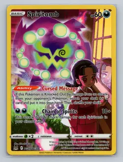 Pokemon SWSH11: Lost Origin Trainer Gallery #TG09/TG30 Spiritomb Ultra Rare - Image 1