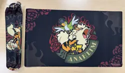 2025 Pokemon World Championships Playmat Anaheim Worlds Arcanine Rockabilly - Image 2